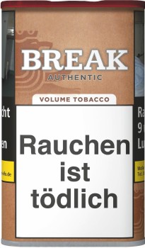 Break ohne Zusätze Volumen Tobacco (Authentic) Zigarettentabak 65gr